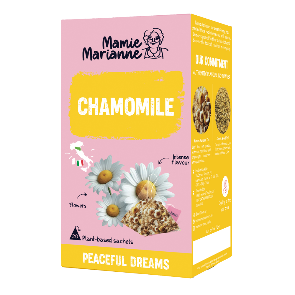 Herbal Tea Chamomile Flowers.