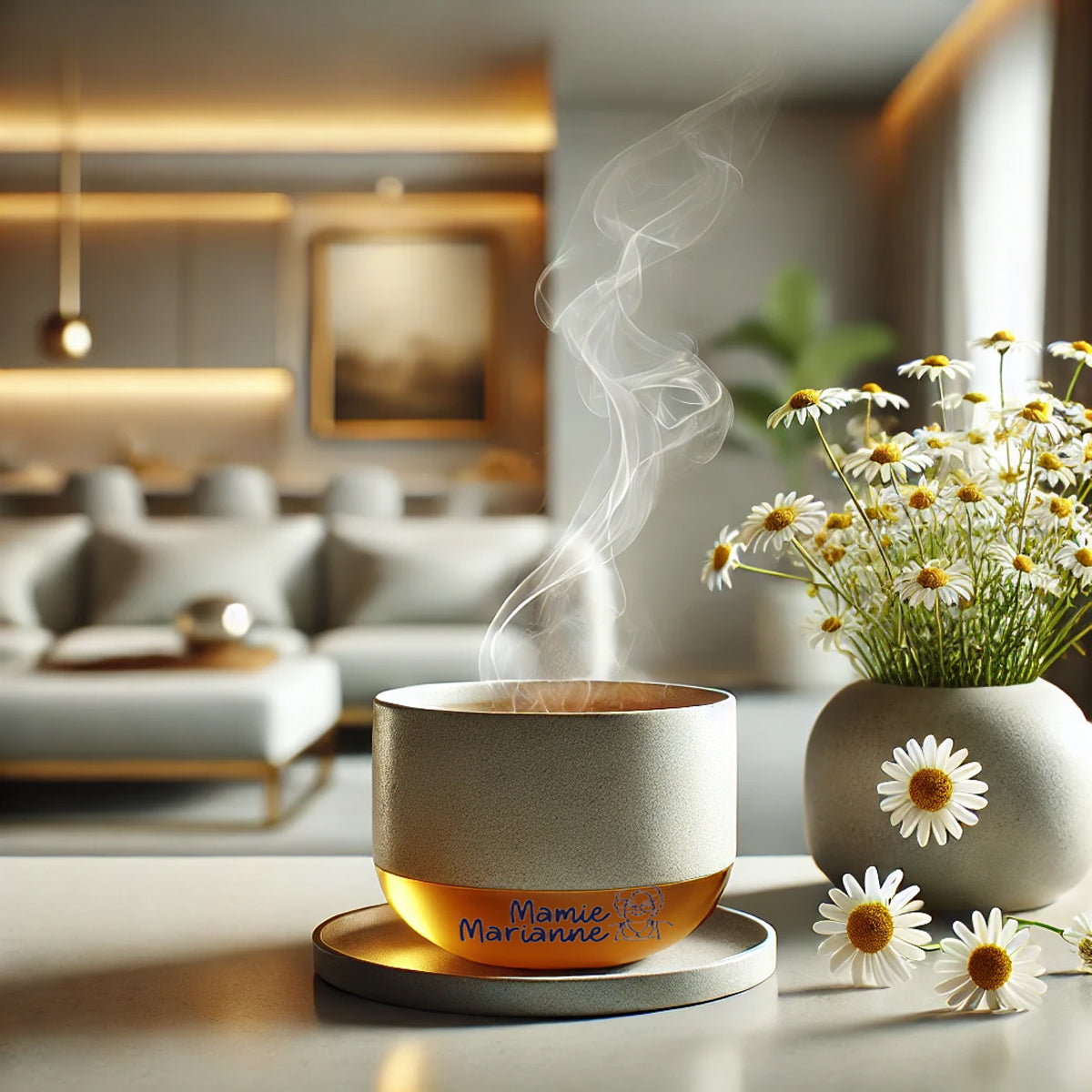 Herbal Tea Chamomile Flowers.