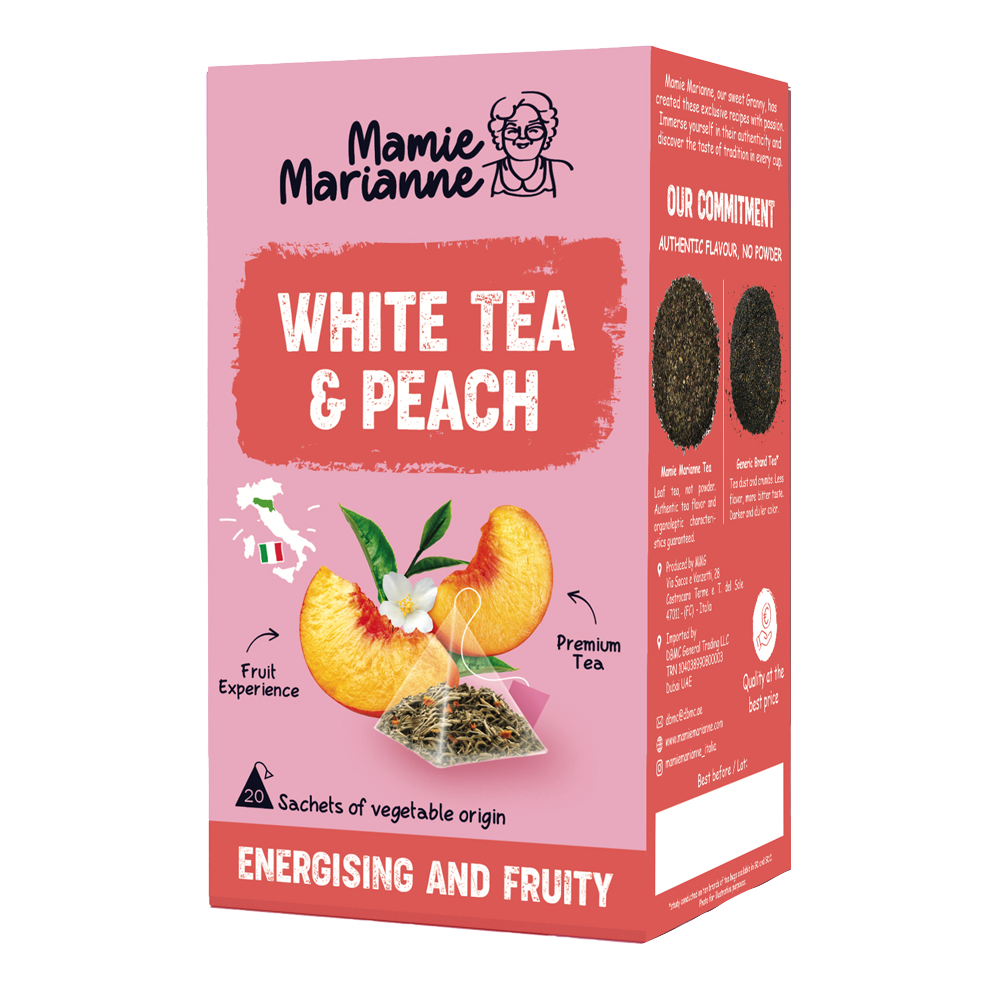 White Tea and Peach الشاي الأبيض والخوخ