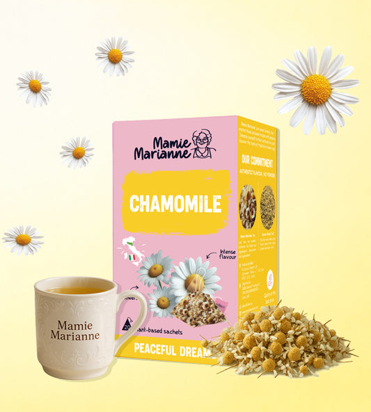 Herbal Tea Chamomile Flowers.