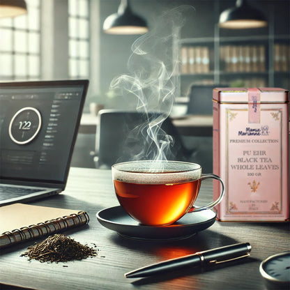 Premium Loose Leaves Pu Ehr Black Tea "Mamie Marianne Premium Collection" 100g.